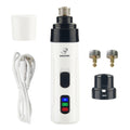 Cordless Pet Nail Grinder – Quiet Rechargeable Grooming Tool for Dogs & Cats