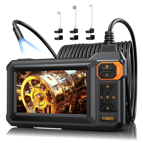 4.3" HD Digital Endoscope Camera with 16.5FT Cable & LED Light