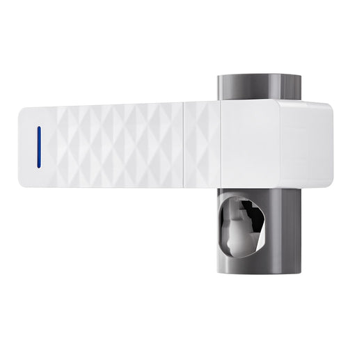 3-in-1 UV Toothbrush Sterilizer & Holder with Automatic Toothpaste Dispenser